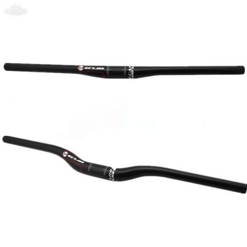 AL carbon flat handlebar GUB