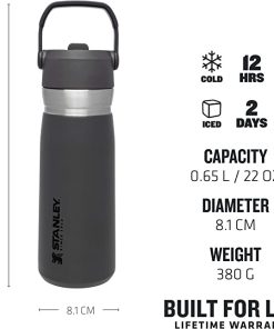 THE ICEFLOW FLIP STRAW WATER BOTTLE | 22 OZ