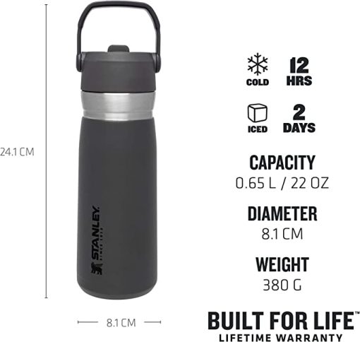 THE ICEFLOW FLIP STRAW WATER BOTTLE | 22 OZ